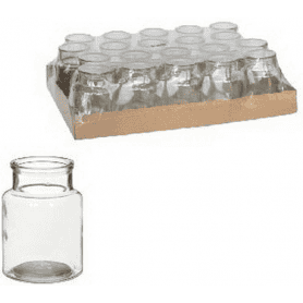 Vase en verre 7x10cm - Medecine - Verrerie - Grossiste