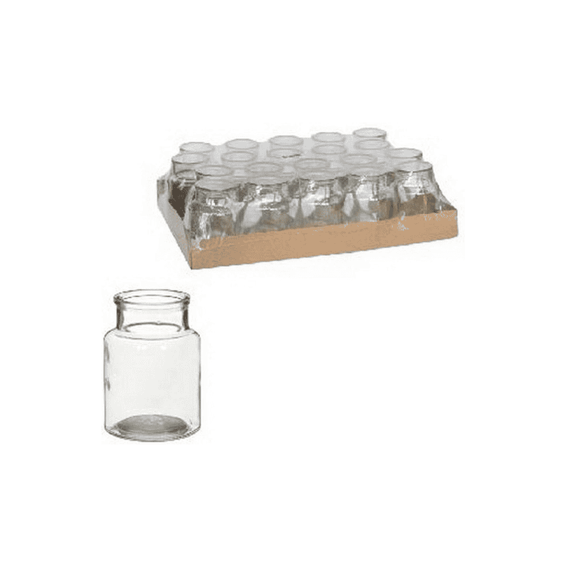 Vase en verre 7x10cm - Medecine - Verrerie - Grossiste