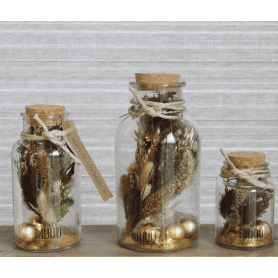 Vase en verre 7x10cm - Medecine - Verrerie - Grossiste