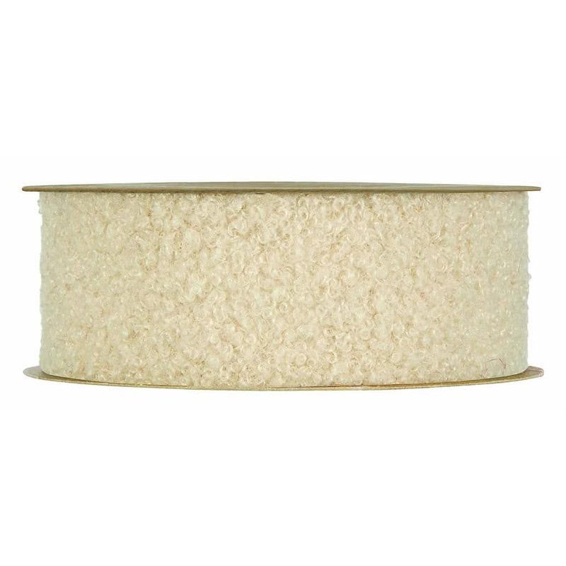 Ruban crème emballage fourniture fleuriste grossiste