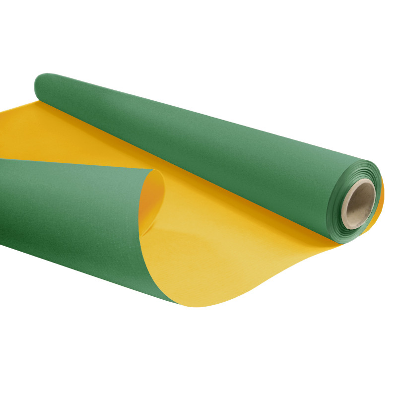 Papier kraft blanchi duo L. 40 m x l. 80 cm - Grossiste pour fleuriste