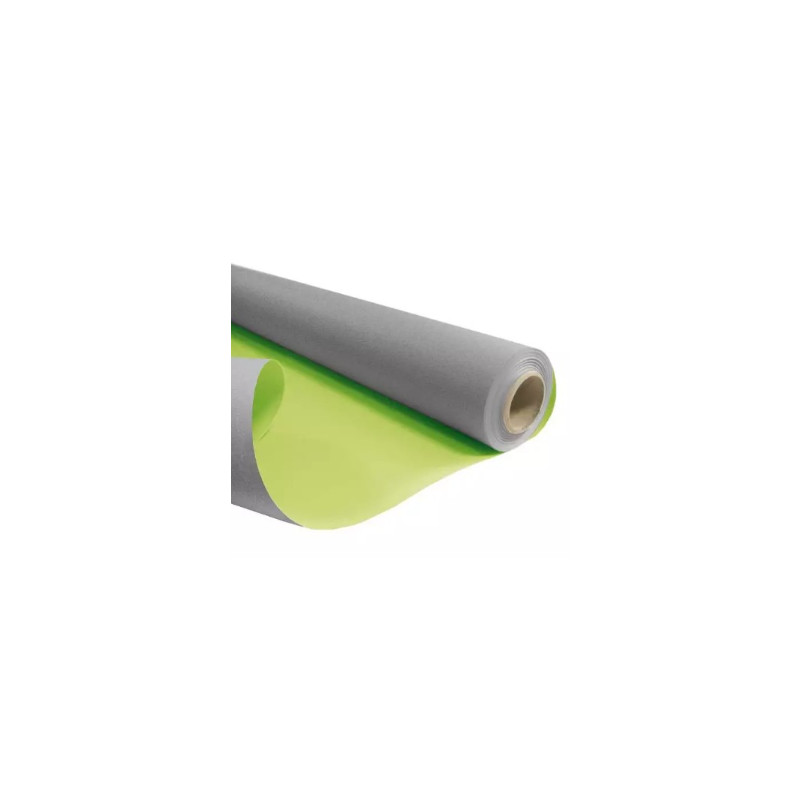 Papier kraft blanchi duo L. 40 m x l. 80 cm - Grossiste pour fleuriste