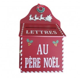 Boite aux lettres du père noël décoration grossiste