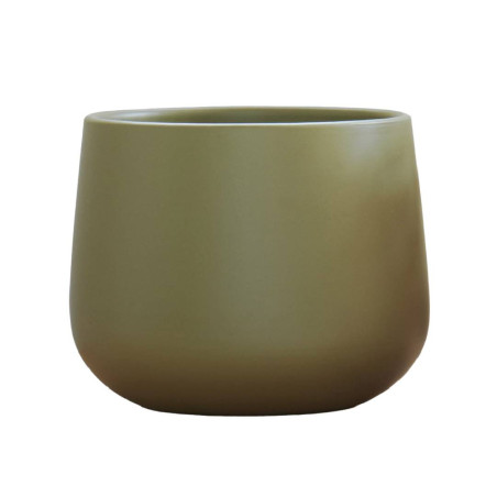 Cache-pot unis olive plusieurs tailles - Origine - Contenants - Grossiste
