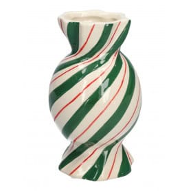 Vase céramique noël forme bonbon grossiste décoration