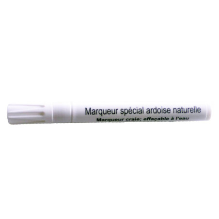 Marqueur peinture blanc effacable à l'alcool