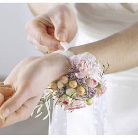 Bracelet mariée  - grossiste fleuriste