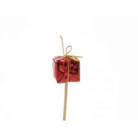 Sachet de 12 cadeaux sur pics 2.5cm plusieurs couleurs - Gift