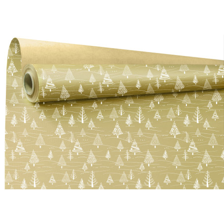 Rouleau de kraft vergé 0.70x40M - Isidore - Emballage - Grossiste