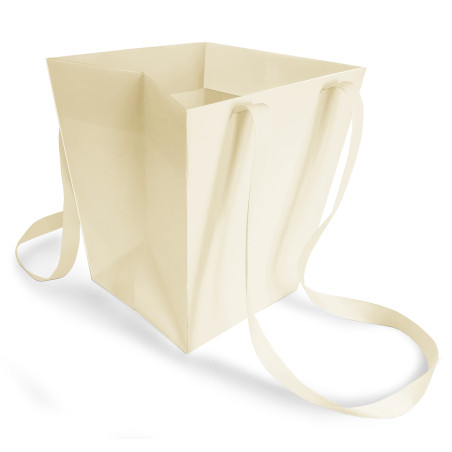 Paquet de 10 sacs unis H. 18cm plusieurs couleurs - Elégant - Grossiste