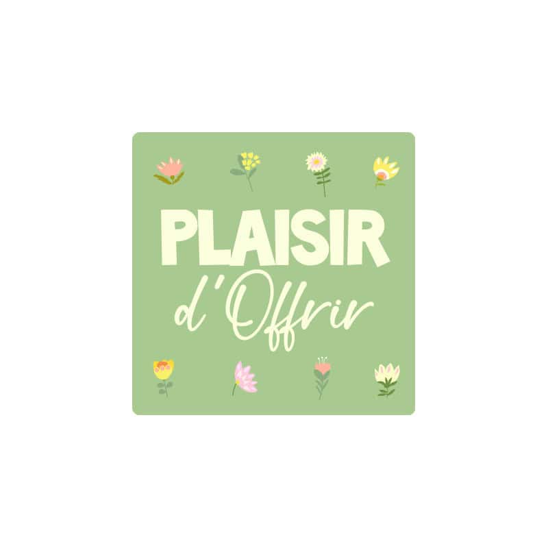 Rouleau de 500 étiquettes adhésives "plaisir d'offrir" - Tacoma - Grossiste Rouleau de 500 étiquettes adhésives "plaisir d'offrir" - Tacoma - Grossiste