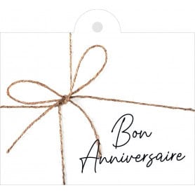 Paquet de 12 cartes + enveloppes "Bon Anniversaire" - Modesto - Carterie - Grossiste