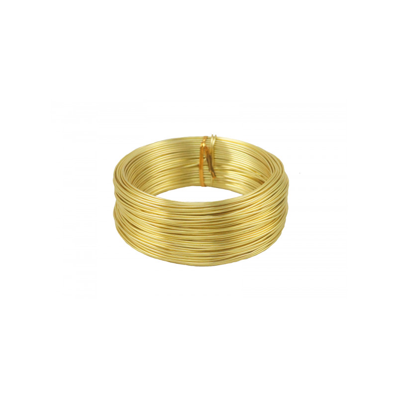 Fil aluminium déco 1mm x 115M 2 couleurs - Grossiste