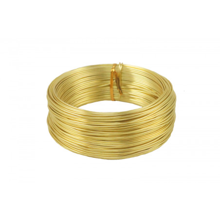 Fil aluminium déco 1mm x 115M 2 couleurs - Grossiste