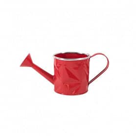Arrosoir en zinc rouge - Origami - Contenants - Grossiste