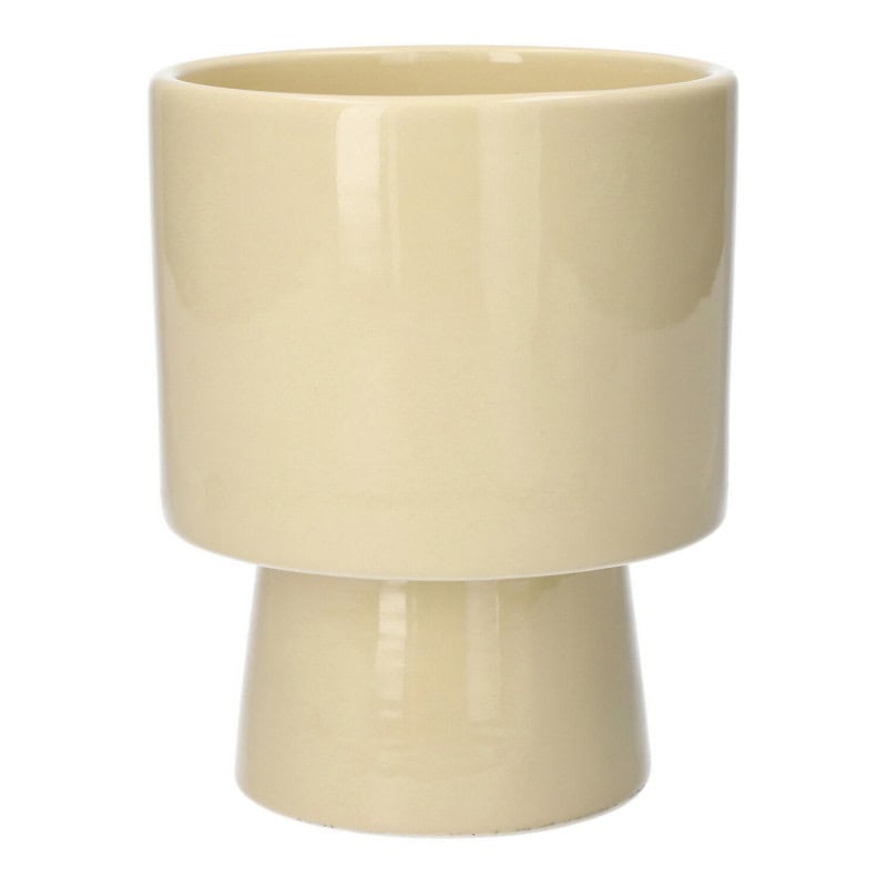Cache-pot D. 13.5 x H. 17cm 2 couleurs - Laluz - Contenants - Grossiste Cache-pot D. 13.5 x H. 17cm 2 couleurs - Laluz - Contenants - Grossiste