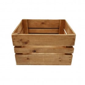 Caisse en bois miel - Honey - Mobilier - Grossiste