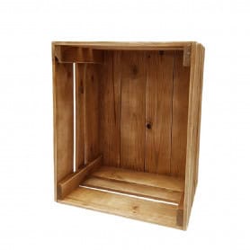 Caisse en bois miel - Honey - Mobilier - Grossiste