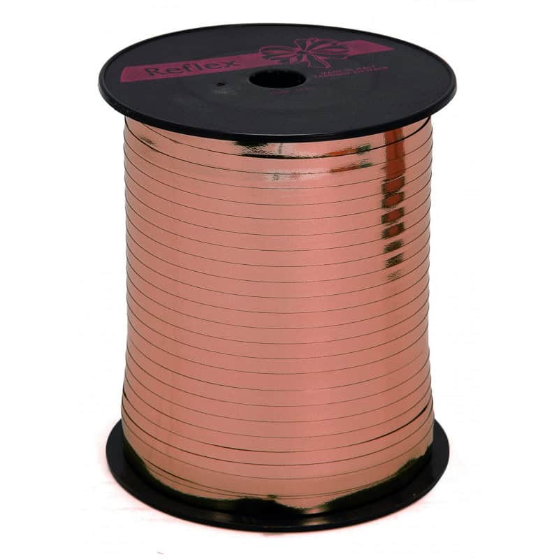 Bolduc métallisé brillant 10mmx250M - Emballages - Grossiste