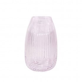 Vase en verre 2 tailles - Linéaire - Verrerie - Mariage - Grossiste