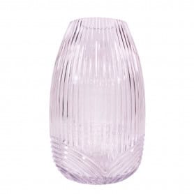 Vase en verre 2 tailles - Linéaire - Verrerie - Mariage - Grossiste