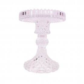 Bougeoir en verre 2 tailles - Eclat - Verrerie - Mariage - Grossiste