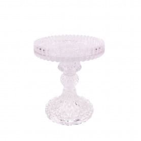 Bougeoir en verre 2 tailles - Eclat - Verrerie - Mariage - Grossiste