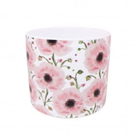 Cache-pot motif floral (assortiment 3 motifs) - Kevad - Contenants - Grossiste