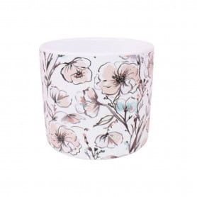 Cache-pot motif floral (assortiment 3 motifs) - Kevad - Contenants - Grossiste
