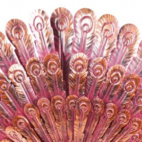 Paon en métal - Léon - Décoration - Grossiste