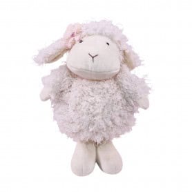 Peluche mouton debout H. 26cm - Sheep - Grossiste
