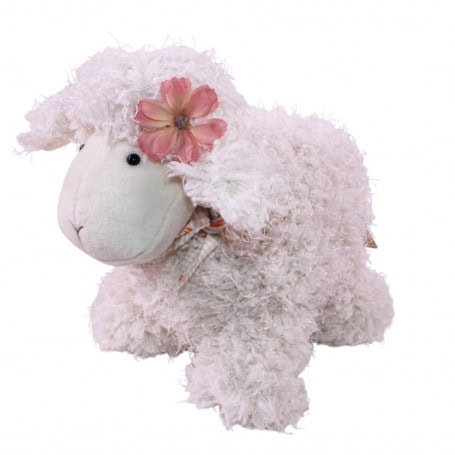 Peluche mouton H. 24cm - Sheep - Grossiste