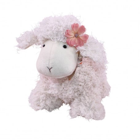 Peluche mouton H. 24cm - Sheep - Grossiste