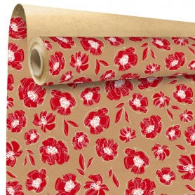 Rouleau de kraft imprimé 0.80x40M - Vivacite