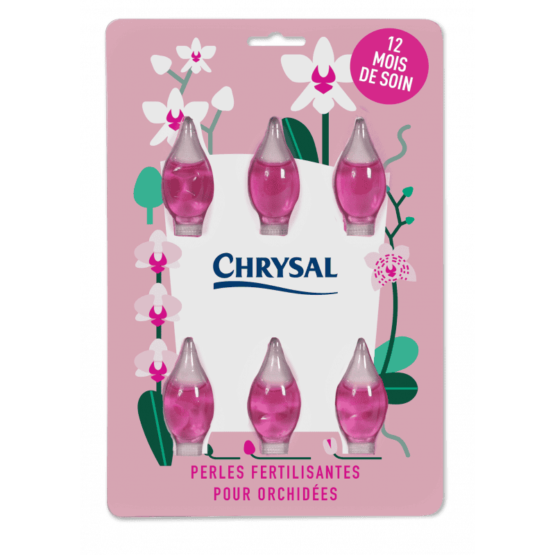Chrysal perles fertilisantes pour orchidées - nourrir les plantes