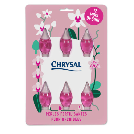 Chrysal perles fertilisantes pour orchidées - nourrir les plantes