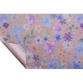 Rouleau de kraft pelliculé imprimé 0.80x40M - Mirafiore - Emballage - Grossiste