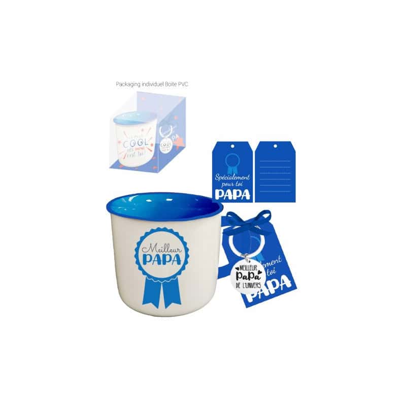Mug avec porte clé - Meilleur papa - Décoration - Cadeaux - Grossiste Mug avec porte clé - Meilleur papa - Décoration - Cadeaux - Grossiste