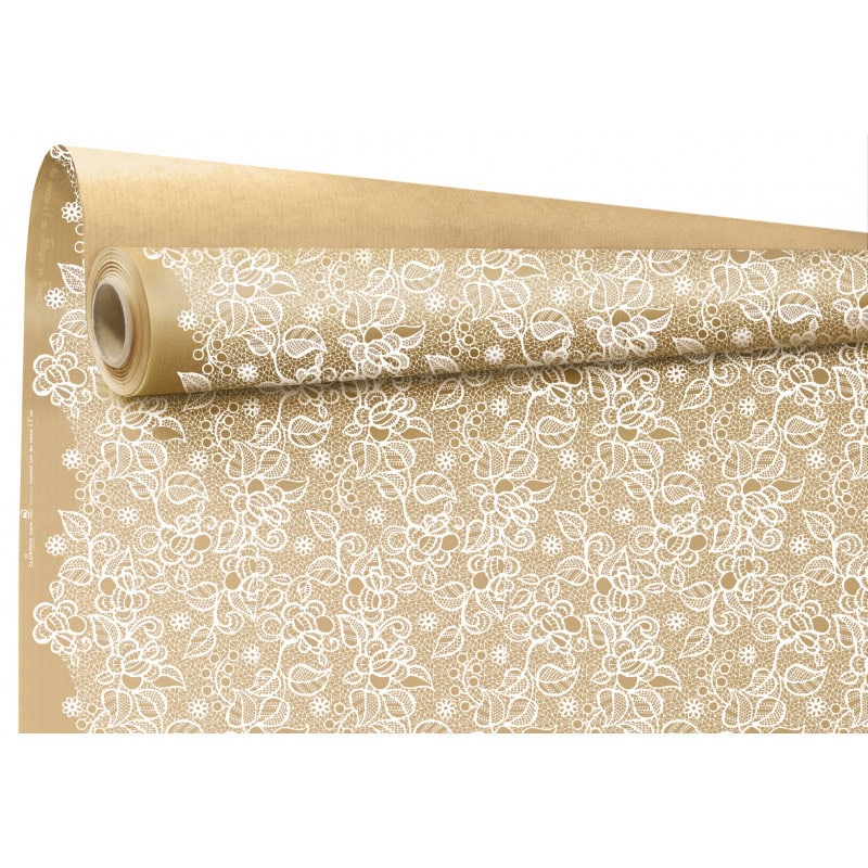 Rouleau de kraft imprimé 0.80x40M - Subtilité - Emballage grossiste fleuriste Rouleau de kraft imprimé 0.80x40M - Subtilité - Emballage grossiste fleuriste