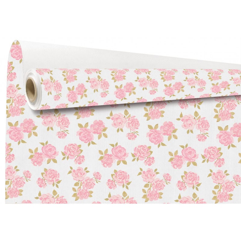 Rouleau de kraft imprimé 0.80x40M - Elsa - Emballage grossiste fleuriste Rouleau de kraft imprimé 0.80x40M - Elsa - Emballage grossiste fleuriste