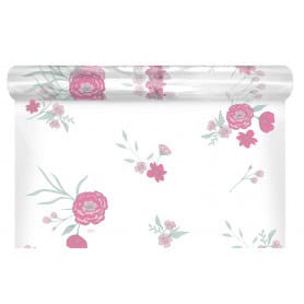 Rouleau de polypro imprimé 35µ 2 tailles 3 couleurs - Osaka - Emballage grossiste fleuriste