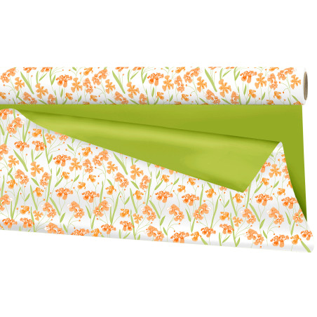 Rouleau de polypro duo mat 0.80x25M - Aube - Emballage grossiste fleuriste