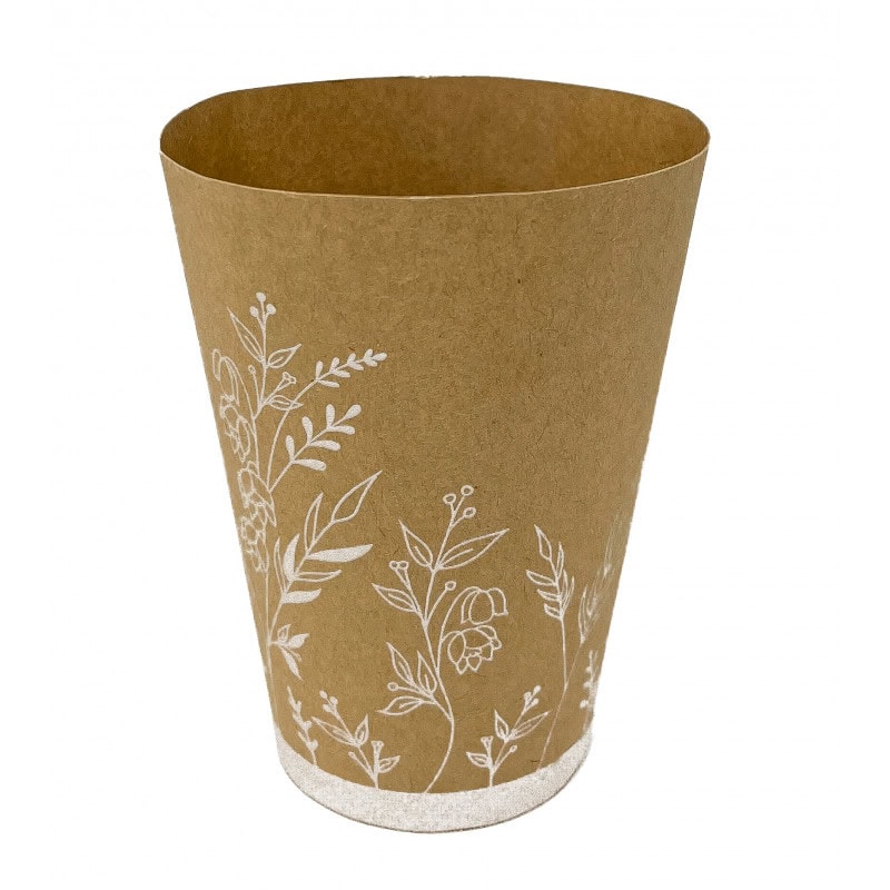 Paquet de 25 cache-pots carton pour muguet - Bonheur - Grossiste fleuriste Paquet de 25 cache-pots carton pour muguet - Bonheur - Grossiste fleuriste