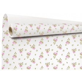 Rouleau de kraft imprimé 0.80x40M - Corina - Emballage - Grossiste fleuriste