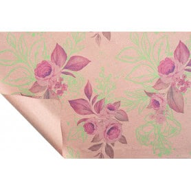 Rouleau de kraft recyclé 0.80x40M - Régina - Emballage - Grossiste fleuriste