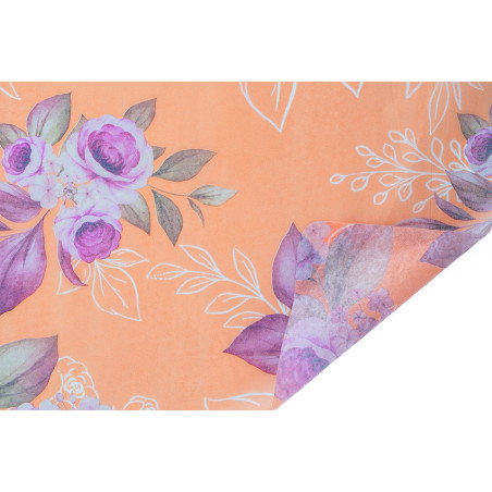 Rouleau de papier de soie imprimé 0.50x50M - Régina - Emballage - Grossiste fleuriste
