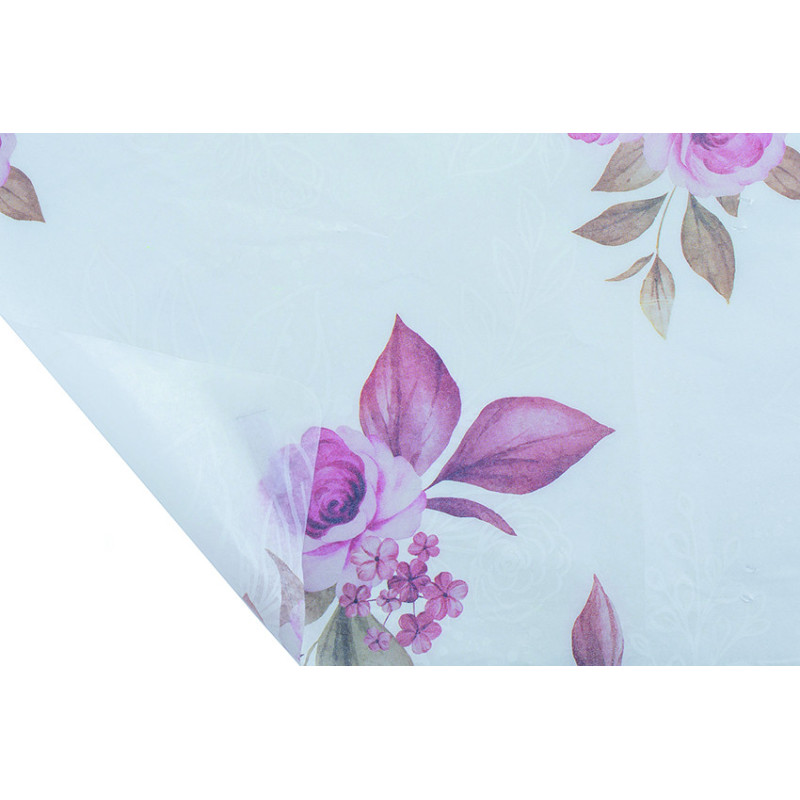 Rouleau de papier de soie imprimé 0.50x50M - Régina - Emballage - Grossiste fleuriste