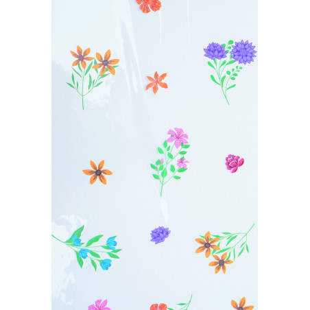 Rouleau de polypro imprimé 0.80x120M - Flora - Emballage - Grossiste fleuriste