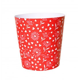 Paquet de 25 cache-pots eureka en carton - Valentine - Contenants - Grossiste fleuriste