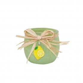 Photophore fruit (assortiment 3 couleurs) - Sorbet - Grossiste décoration